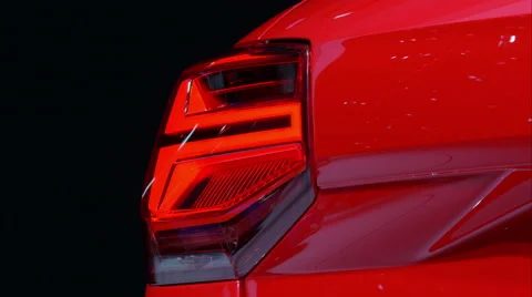 4K close up of a modern car Video stock 62777742