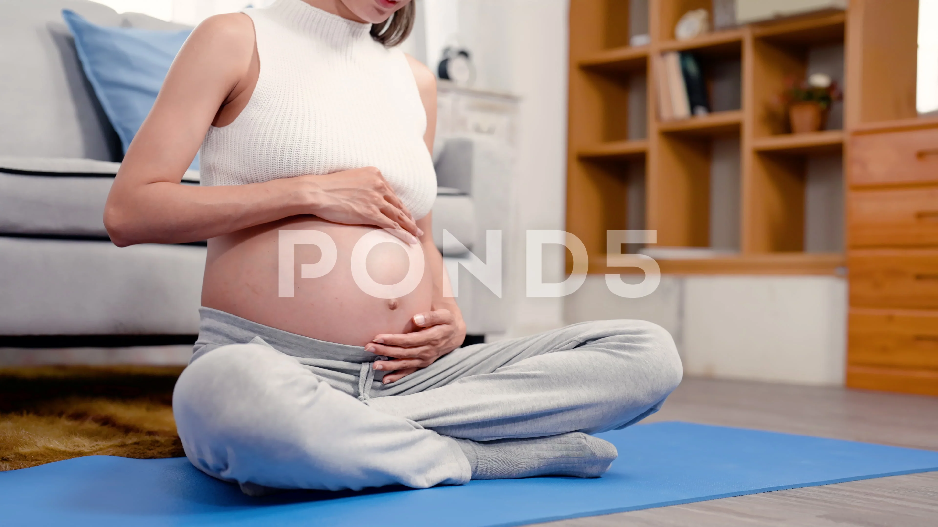 4k, Close Up pregnant and very pregnant ... | Stock Video | Pond5