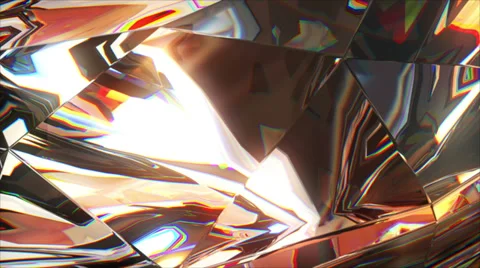 4k close-up slowly rotating diamond Stock Footage
