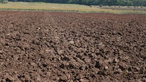 4K Close up soil land prepare for planti... | Stock Video | Pond5