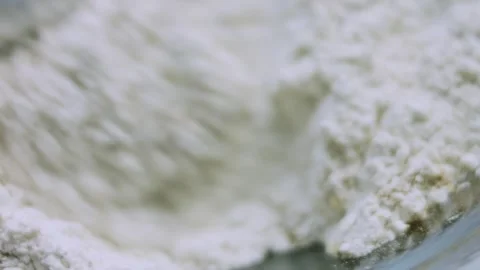 4K Close-up Texture of Thick Homemade Gingerbread Dough Stock Footage 342113349