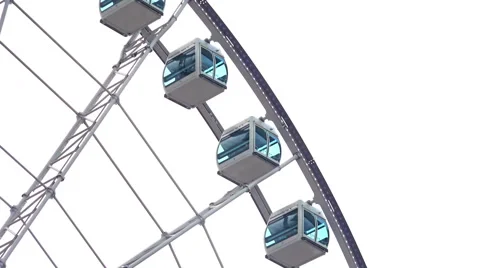 4K Close-up View of Ferris Wheel Stock Footage 59799535