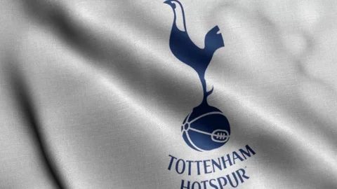 4k closeup animated loop of a waving flag of the Premier League Stock Footage 121504171