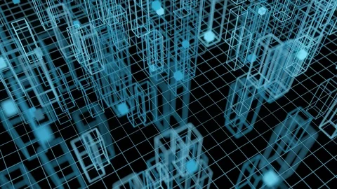 4K Cloud Computing Storage Concept. Stock Footage 95208897