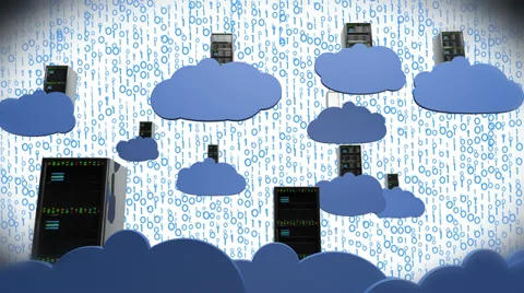 4K Cloud Servers 16 Stock Footage 35272911
