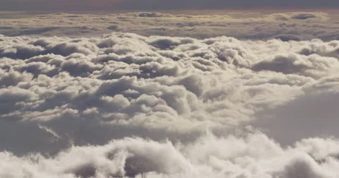 4K: Cloud Time Lapse Near Sunset Stock Footage 63234546