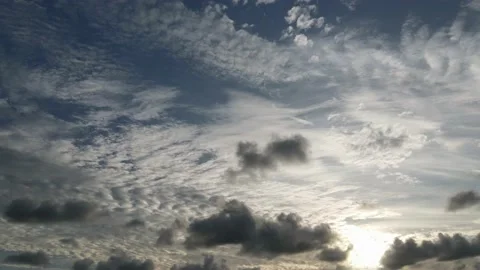 4K Clouds From Below Stock Footage 232588094