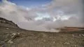 4k, Clouds drifting through volcanic mountain range time lapse, Haleakala, Maui, 4k or 4k+ Resolution