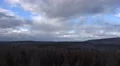 4k Clouds landscape panning mountain range Harz woodland Brocken peak 4k or 4k+ Resolution