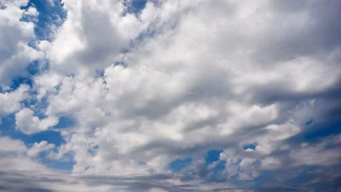 4K. Clouds moving in the sky. Time-lapse. Stock Footage 133546237