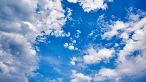 4K. Clouds moving in the sky. Time-lapse. Stock Footage 133547288