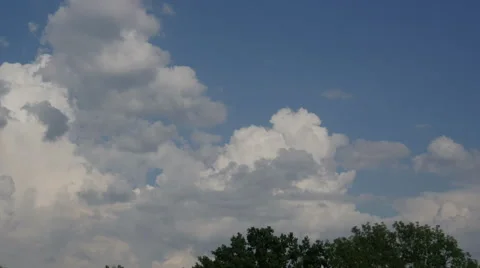 4K Clouds Time Lapse Video Stock Footage 40603590