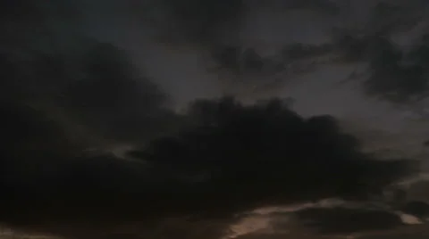 4K Clouds Time Lapse Video In The Early Morning Stock Footage 43376257