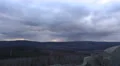 4k Clouds timelapse over mountain range Harz woodland panorama 4k or 4k+ Resolution