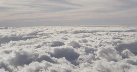4K: Cloudscape/Background Plate And Fast Moving Clouds Stock Footage 63234277