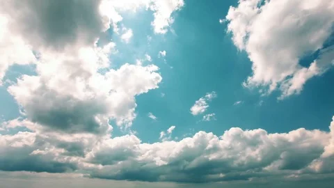 4K cloudy sky timelapse Stock Footage 80368342