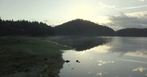 4K cloudy sunrise3 Stock Footage 141813266