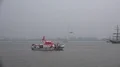 4k Coastguard demonstration with helicopter and lifeboat in Bremerhaven harbor 4k or 4k+ Resolution