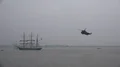 4k Coastguard demonstration with helicopter and lifeboat in Bremerhaven harbor 4k or 4k+ Resolution
