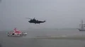 4k Coastguard demonstration with helicopter and lifeboat in Bremerhaven harbor 4k or 4k+ Resolution