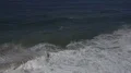 4k Coastline ocean waves and foam at the beach of Portugal tourism spot Sagres 4k or 4k+ Resolution