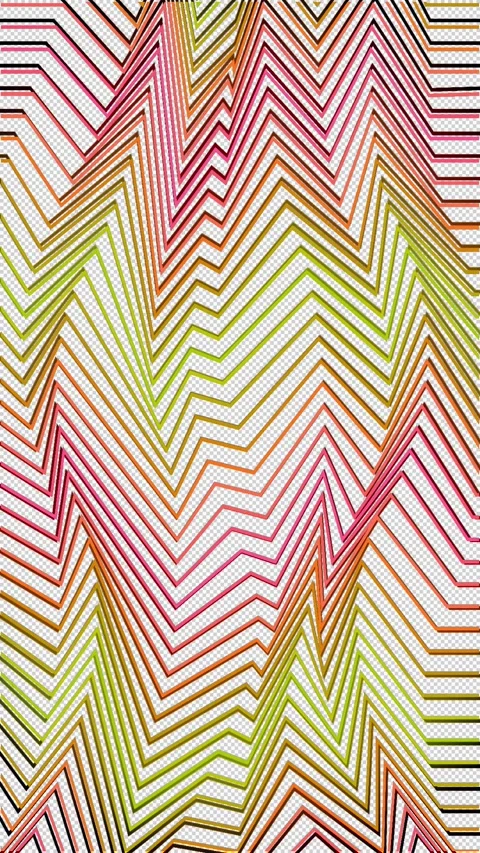 4K Color Changing Topographic Lines Loop with Alpha Channel Stock Footage 336237059