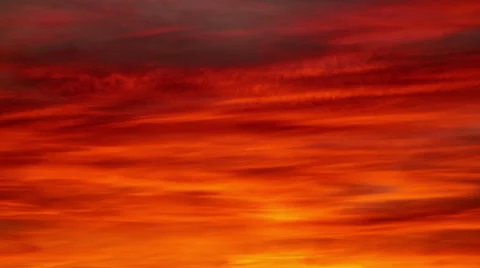 4K. Colored sun sets on the horizon. Time-lapse. 스톡 동영상 61091321