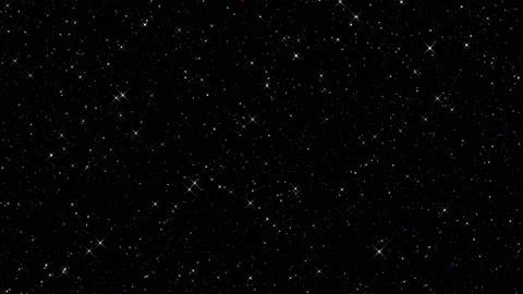 4k Colored Twinkling Stars. Loop 库存影片 146082247