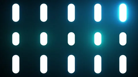 4k colorful abstract background dance floor Stock Footage 303983216