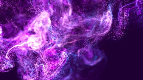 4k Colorful Animated Particles Background 1 Stock Footage 113606802