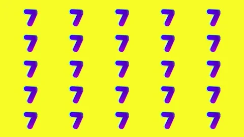 4k Colorful Countdown from 10 to 0 库存影片 132912798