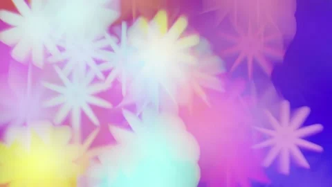 4k Colorful Gradient Bokeh 3 Video stock 137344800
