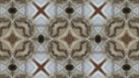 4K Colorful looping kaleidoscope sequence. Abstract motion graphics background Video stock 74689823