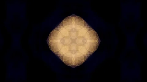 4K Colorful looping kaleidoscope sequence. Abstract motion graphics background Stock Footage 74705361