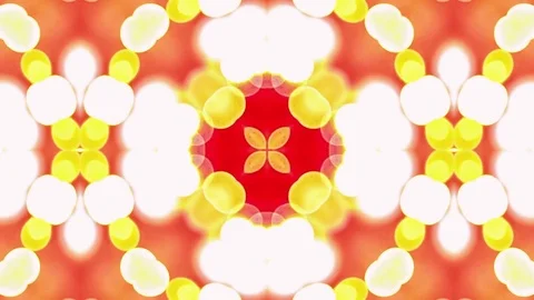 4K Colorful looping kaleidoscope sequence. Abstract motion graphics background Stock Footage 74715652