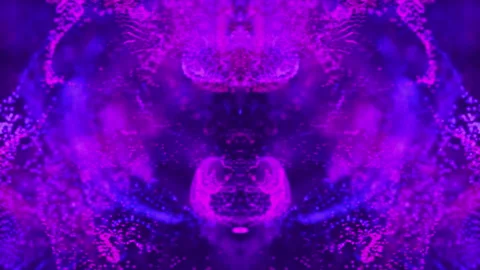 4k Colorful Mirror Animated Particles Background 1 Vidéo 113683389