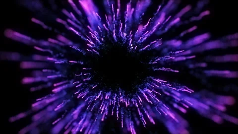 4k Colorful Particles Explosion. Motion Background. Colorful glitter particles Stock Footage 304219729