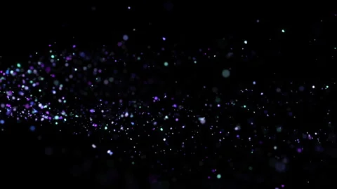 4k Colorful Particles Explosion. Motion Background. Colorful glitter particles Stock Footage 304220645