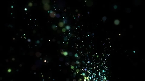 4k Colorful Particles Explosion. Motion Background. Colorful glitter particles Stock Footage 304220794
