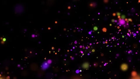4k Colorful Particles Explosion. Motion Background. Colorful glitter particles Stock Footage 304220923