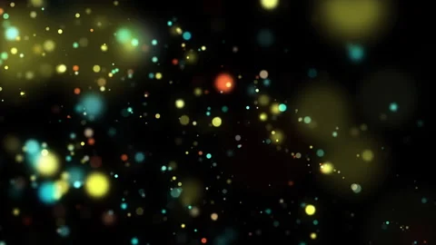 4k Colorful Particles Explosion. Motion Background. Colorful glitter particles Stock Footage 304220995