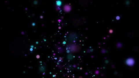 4k Colorful Particles Explosion. Motion Background. Colorful glitter particles Stock Footage 304221025