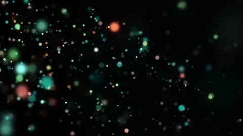 4k Colorful Particles Explosion. Motion Background. Colorful glitter particles Stock Footage 304221078