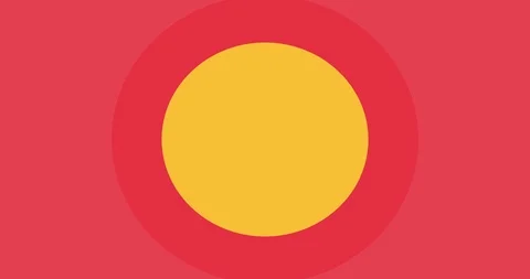 4K Colors Circle Background |Loopable Video stock 111155532