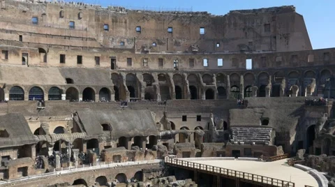 4k Colosseum Rome Italy Roman Coliseum f... | Stock Video | Pond5