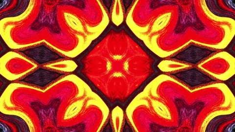 4K Colourful Animated Patterned Texture Video stock 107559148