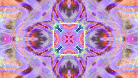 4K Colourful Animated Patterned Texture Stock Footage 107720190