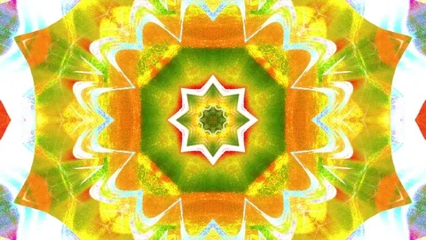 4K Colourful Animated Patterned Texture Video stock 107720271