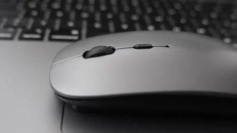 4K Computer Mouse Close-Up Showing Modern Technology, Precision Control and.. Stock Footage 325365982