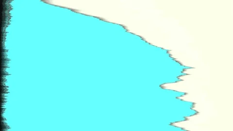 4K computer pixels damages colorful TV waves animated. WHITE SPACE. LOOP. Stock Footage 117400619